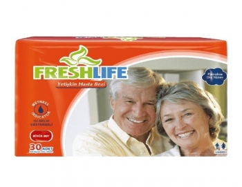 FRESH LİFE HASTA BEZİ 30 LU XL