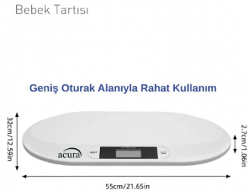 ACURA BEBEK BASKÜLÜ