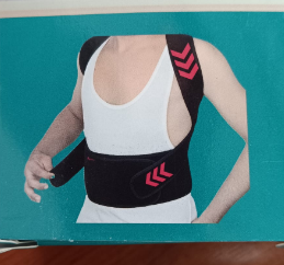 POSTUREKS  KORSE KAMBURLUK SİYAH L-XL